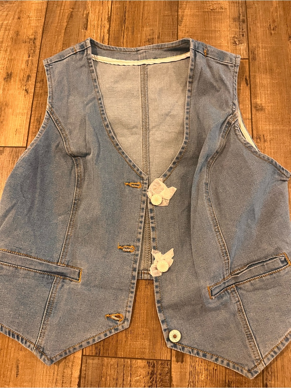 Denim vest